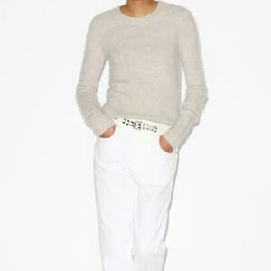 Isabel Marant Étoile Alais Alpaca Sweater Gray Size 38 (US 6)